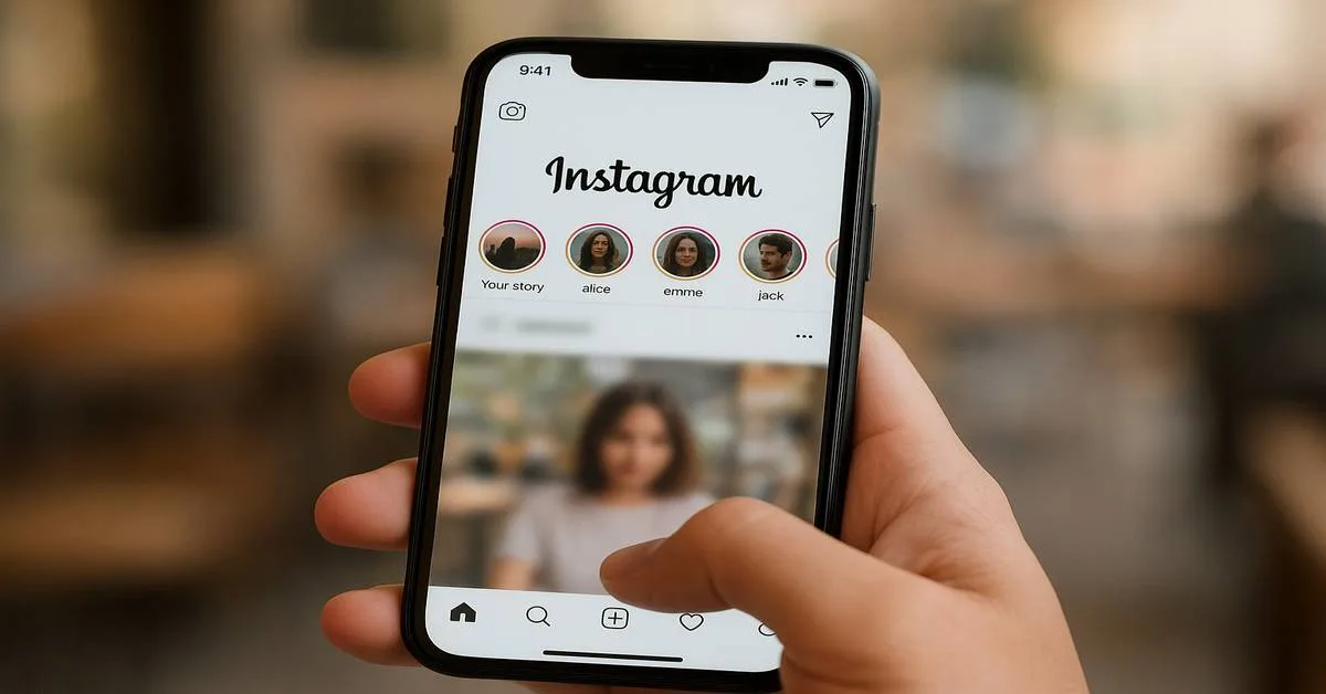 Instagram August 2025 Update with Repost, Map, and Friends Tab features, showing a vibrant Instagram interface with modern design elements and engagement icons