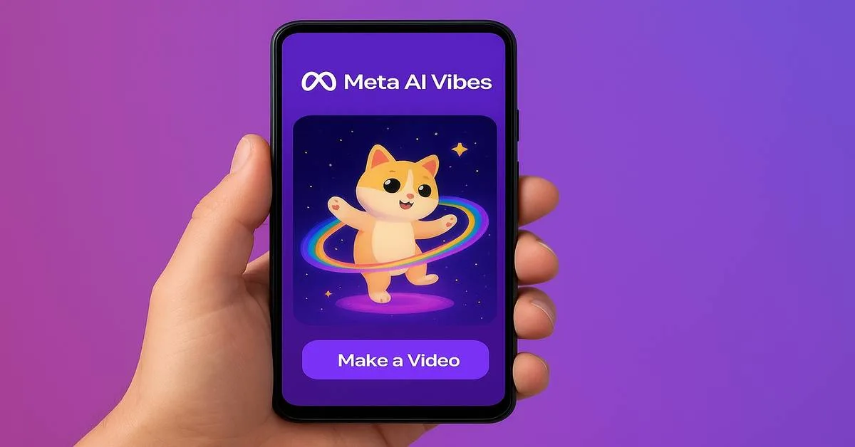 Meta AI Vibes for making ai videos
