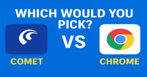 comet browser vs chrome browers