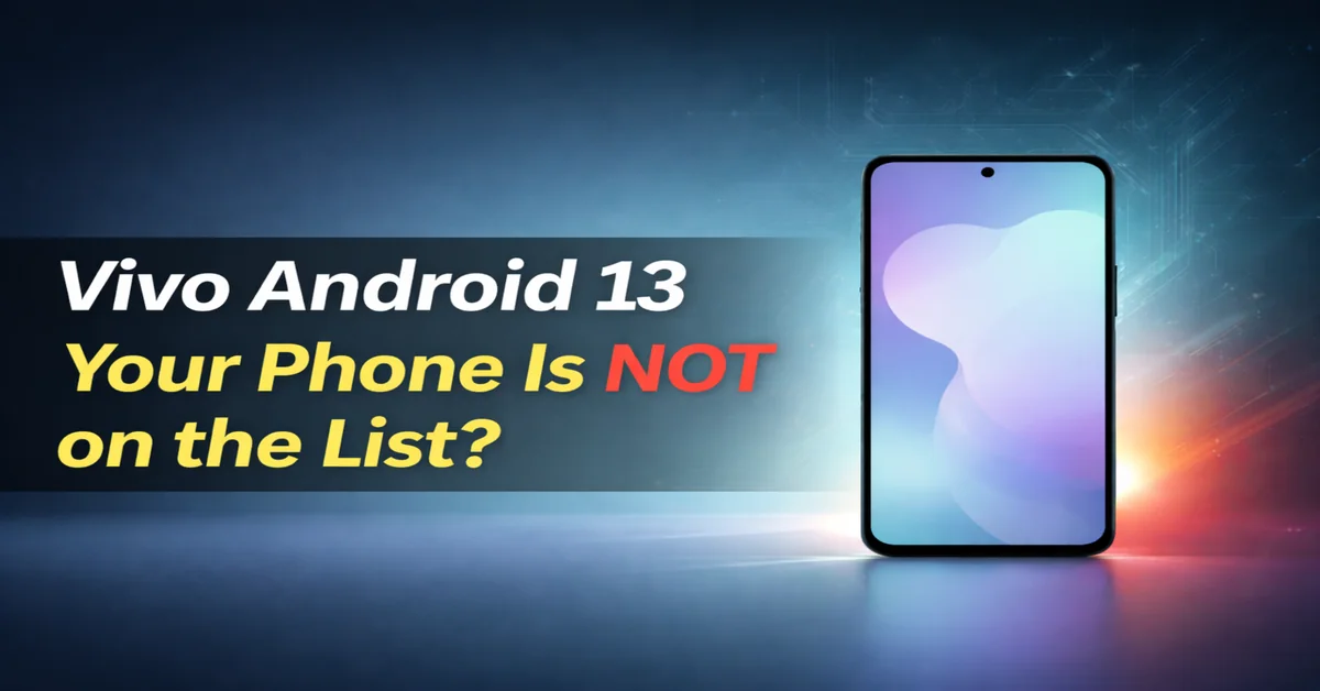 Vivo Android 13 update list